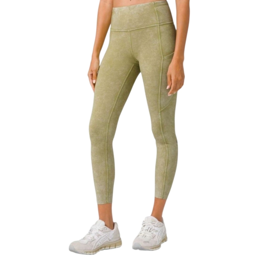 Lululemon Fast And Free Tight Ice Dye Size 4